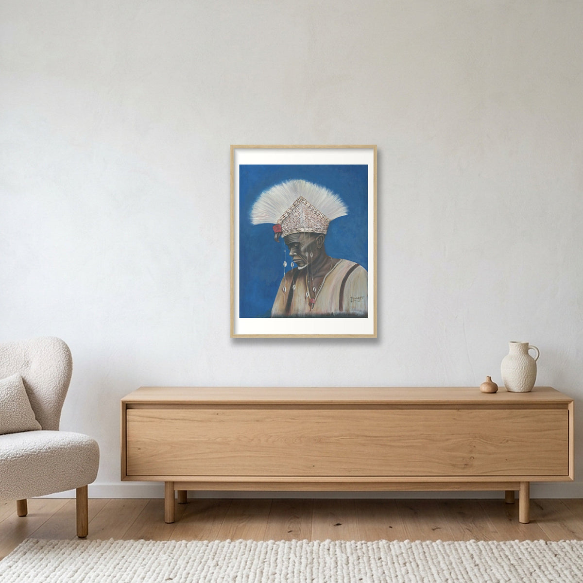 Jola — 60×80cm, 24×31" Oak Frame
