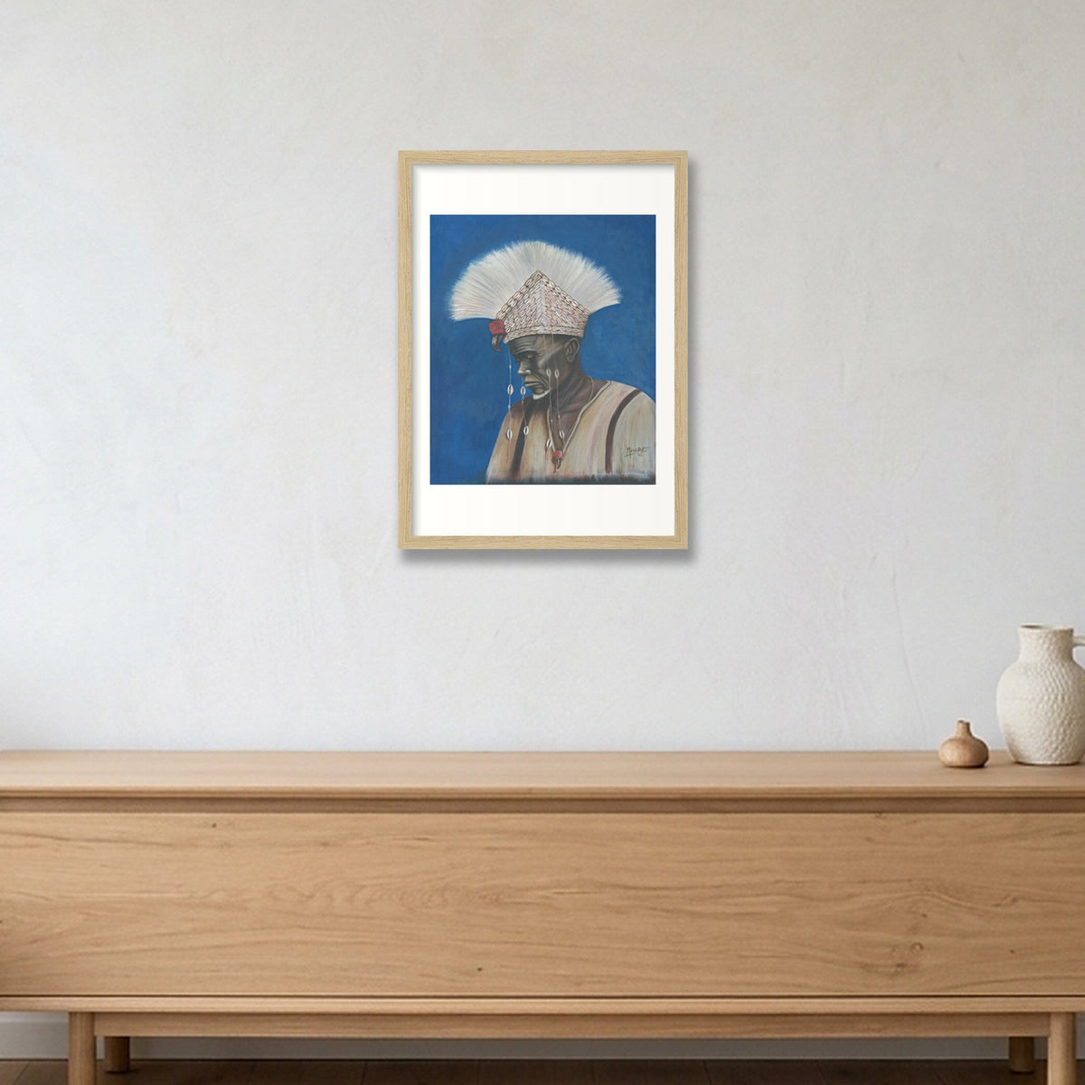 Jola — A3 (30×42cm, 12×17") Oak Frame