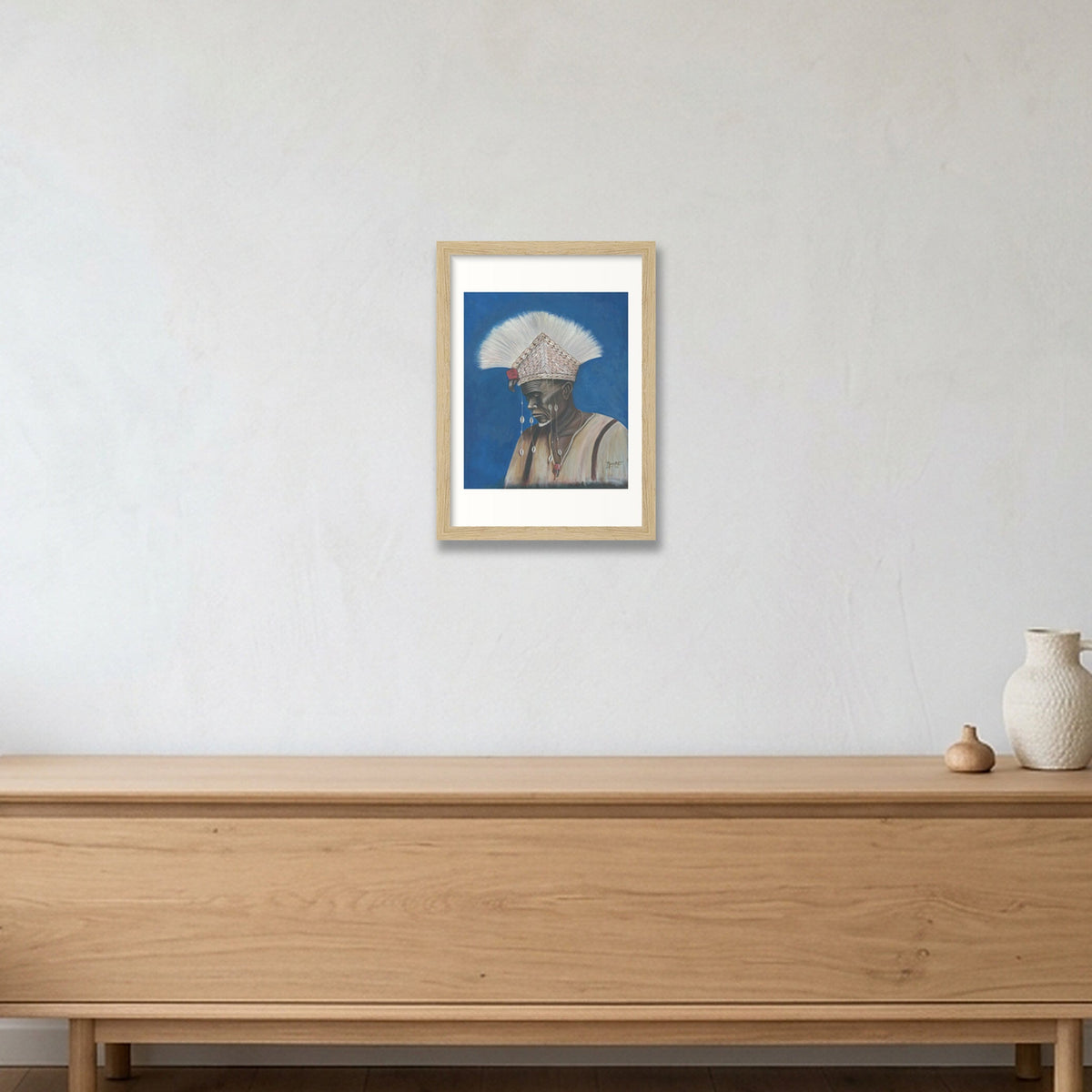 Jola — A4 (21×30cm, 8×12") Oak Frame