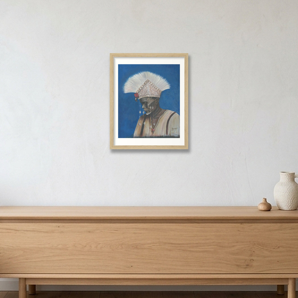 Jola — 28×35cm, 11×14" Oak Frame